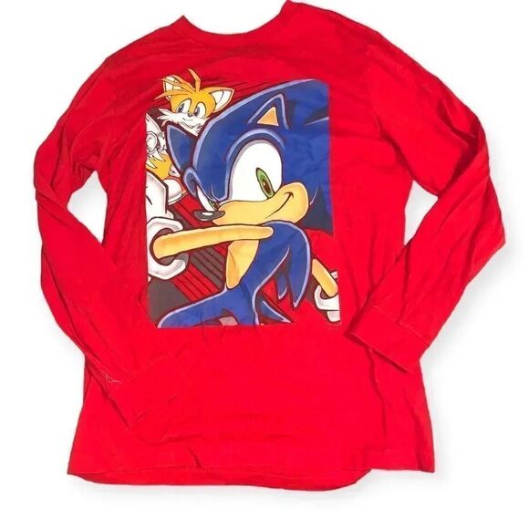 Y2k style Sonic long sleeve baby tee - Picture 1 of 3